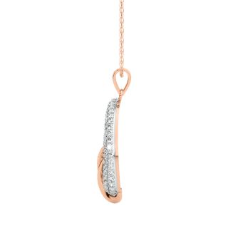 Kaia Round Diamond Office Wear Pendant